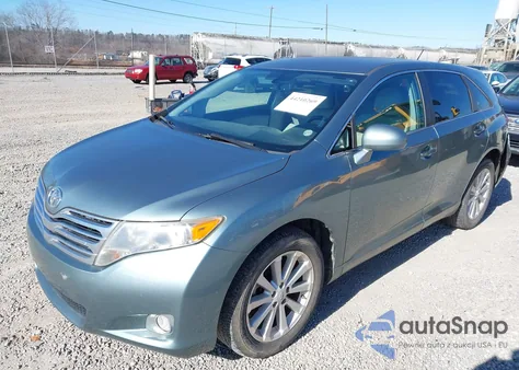 2009 Toyota Venza z USA, uszkodzony, nr VIN 4T3ZE11A49U018337